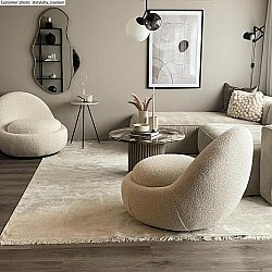 Wiltonský koberec - Art Silk (světle šedá/béžová)