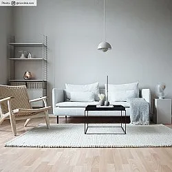 Vlněný koberec - Avafors Wool Bubble (béžová)