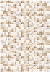 Wiltonský koberec - Trapani (béžová/bílá)