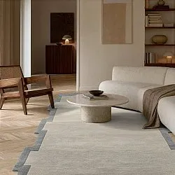 Vlněný koberec - Agra Hand Tufted Wool Premium (šedá)