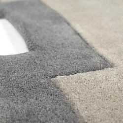 Vlněný koberec - Agra Hand Tufted Wool Premium (šedá)