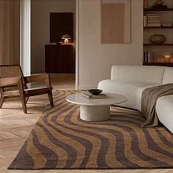 Vlněný koberec - Aiz Hand Tufted Wool Premium (hnědý)