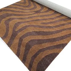 Vlněný koberec - Aiz Hand Tufted Wool Premium (hnědý)