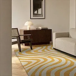 Vlněný koberec - Aiz Hand Tufted Wool Premium (žluť)