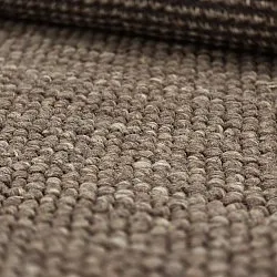 Kulatý koberec - Avafors Wool Bubble (hnědá/béžová)