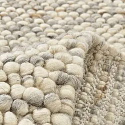 Vlněný koberec - Avafors Wool Bubble (šedá/béžová)