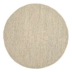 Kulatý koberec - Avafors Wool Bubble (šedá/béžová)