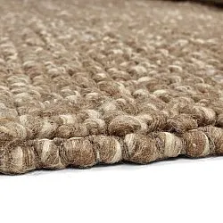 Vlněný koberec - Avafors Wool Bubble (světle hnědá/bílá)