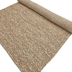Vlněný koberec - Avafors Wool Bubble (světle hnědá/bílá)