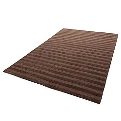 Vlněný koberec - Brenta Handloom Wool Premium (hnědý)