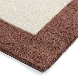 Vlněný koberec - Gaya Hand Tufted Wool Premium (krémová/hnědá)