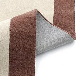 Vlněný koberec - Gaya Hand Tufted Wool Premium (krémová/hnědá)