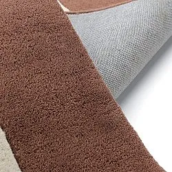 Vlněný koberec - Gaya Hand Tufted Wool Premium (krémová/hnědá)