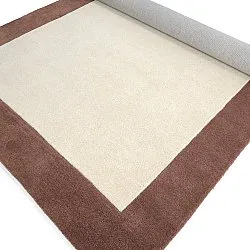 Vlněný koberec - Gaya Hand Tufted Wool Premium (krémová/hnědá)
