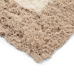 Vlněný koberec - Khenifra Handknot Wool Premium (krém/béžový)
