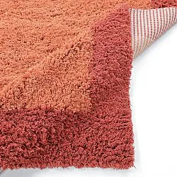 Vlněný koberec - Khenifra Handknot Wool Premium (oranžová/červená)