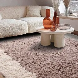 Vlněný koberec - Khenifra Handknot Wool Premium (taupe/krémová)