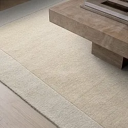 Vlněný koberec - Puri Hand Tufted Wool Premium (krémová/bílá)