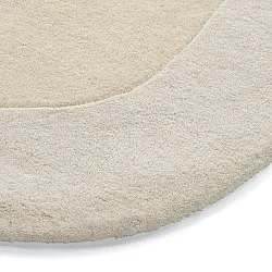Vlněný koberec - Puri Hand Tufted Wool Premium (krémová/bílá)