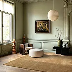Vlněný koberec - Rozel Handloom Wool Premium (béžový)