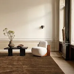 Vlněný koberec - Rozel Handloom Wool Premium (hnědý)