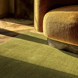 Vlněný koberec - Rozel Handloom Wool Premium (mechová zelená)