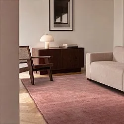 Vlněný koberec - Rozel Handloom Wool Premium (tlumená červená)