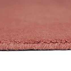 Vlněný koberec - Rozel Handloom Wool Premium (tlumená červená)