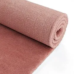 Vlněný koberec - Rozel Handloom Wool Premium (tlumená červená)