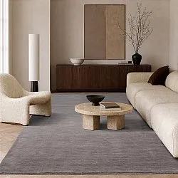 Vlněný koberec - Rozel Handloom Wool Premium (světlá taupe)