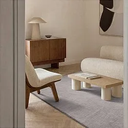 Vlněný koberec - Rozel Handloom Wool Premium (světlá taupe)
