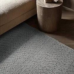 Vlněný koberec - Sala Irregular Wool Bubble (světle šedá melanž)