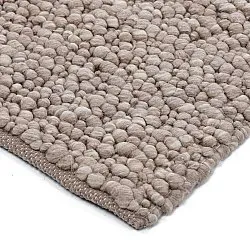 Vlněný koberec - Sala Irregular Wool Bubble (taupe/bílá melanž)