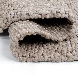 Vlněný koberec - Sala Irregular Wool Bubble (taupe/bílá melanž)