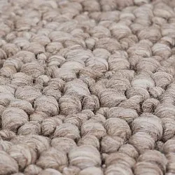 Vlněný koberec - Sala Irregular Wool Bubble (taupe/bílá melanž)