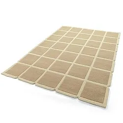 Vlněný koberec - Syl Hand Tufted Wool Premium (béžová/krémová)