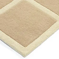 Vlněný koberec - Syl Hand Tufted Wool Premium (béžová/krémová)