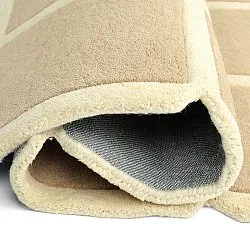 Vlněný koberec - Syl Hand Tufted Wool Premium (béžová/krémová)