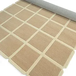 Vlněný koberec - Syl Hand Tufted Wool Premium (béžová/krémová)