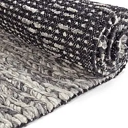 Vlněný koberec - Talvia Braided Wool (tmavě šedá)