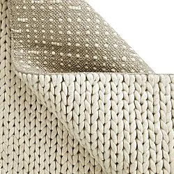Vlněný koberec - Talvia Braided Wool (špinavě bílá)