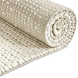 Vlněný koberec - Talvia Braided Wool (špinavě bílá)