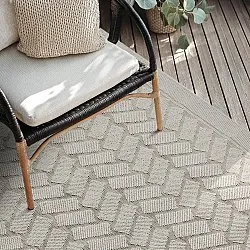 Koberec Indoor/Outdoor - Aria (špinavě bílá)