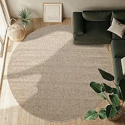 Kulatý koberec - Indoor/Outdoor Arlo (béžový)
