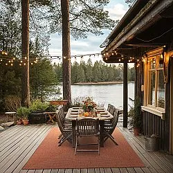 Koberec Indoor/Outdoor - Arlo (oranžová)