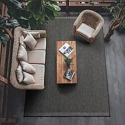 Koberec Indoor/Outdoor - Bennett (černá)