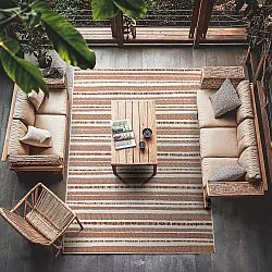 Koberec Indoor/Outdoor - Ethan (pomerančový)