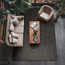 Koberec Indoor/Outdoor - Hayden (černá)
