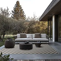 Koberec Indoor/Outdoor - Lucida (černá)
