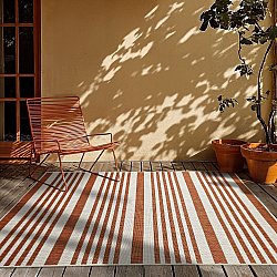 Koberec Indoor/Outdoor - Riley (pomerančový)